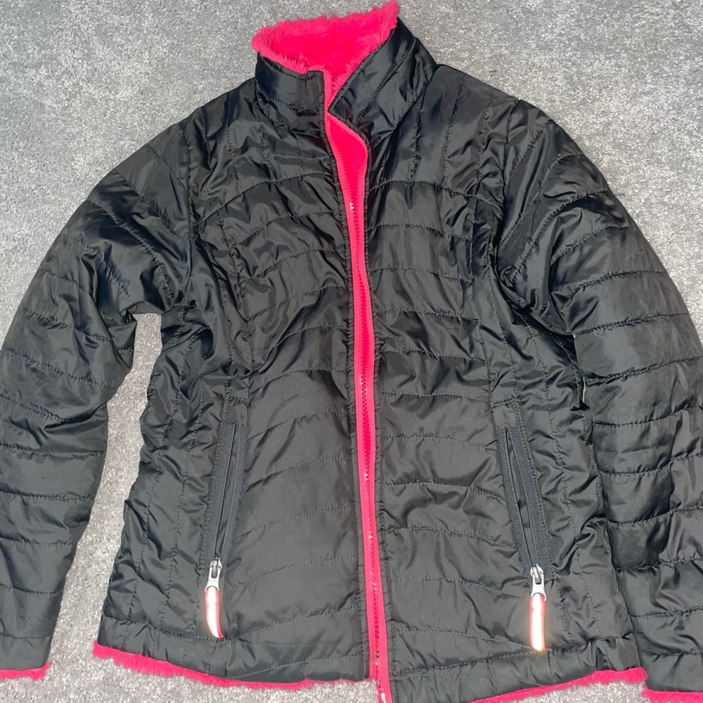 Girls fluffy jacket